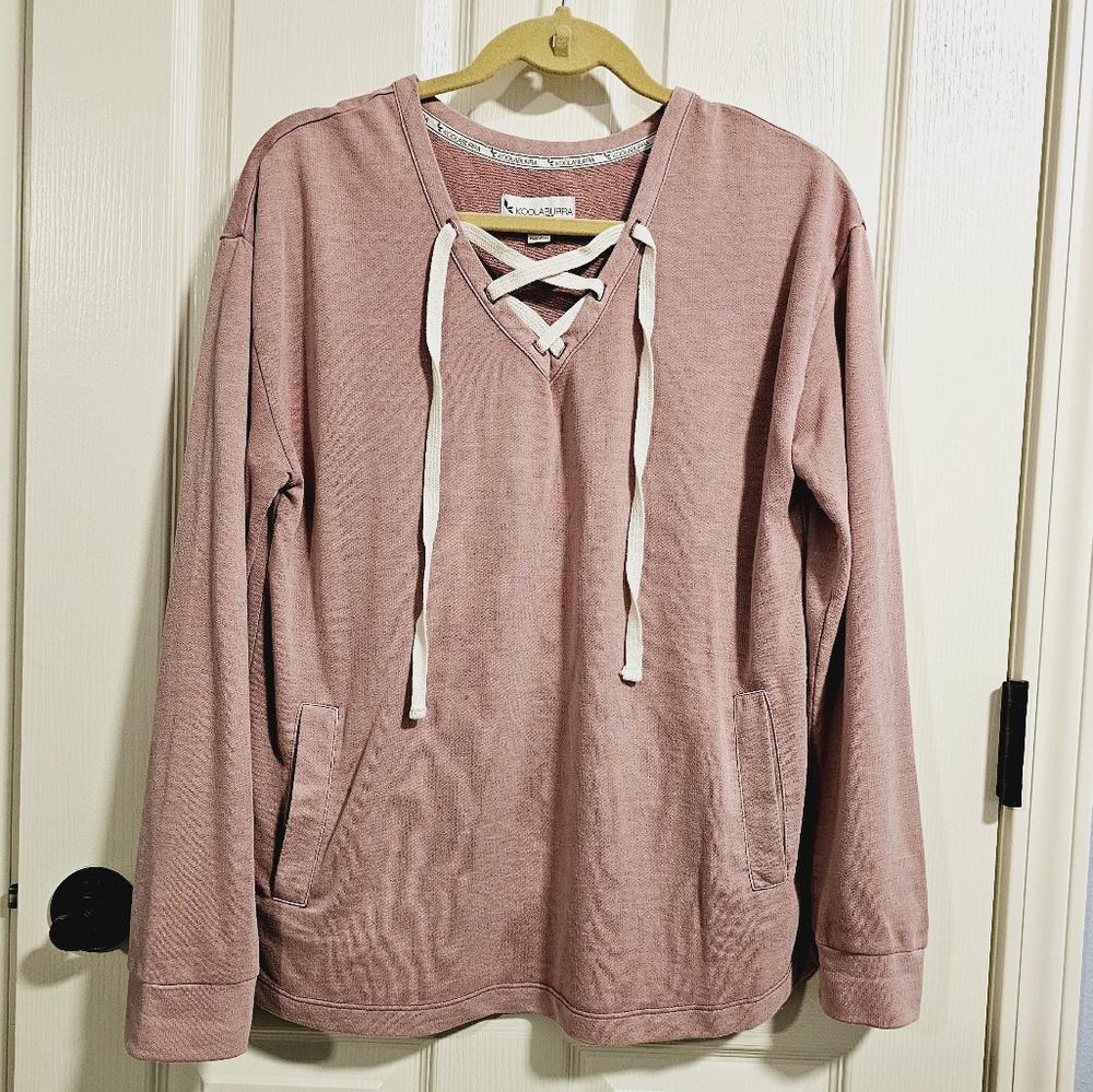 Koolaburra Sweatshirt, Pink- Small